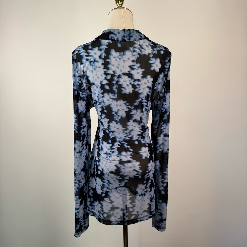 Free People Lucky Shirtee Button Down Top Large - Picture 3 of 8